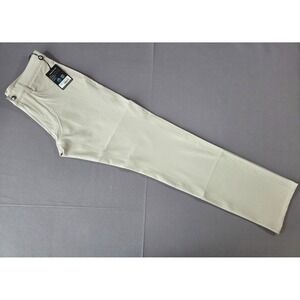 FootJoy Golf Pants Mens 30x34 Khaki Stone Performance Athletic Slimmer Fit NWT